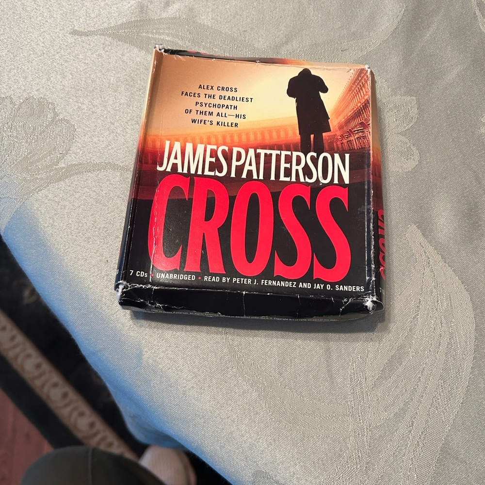 James Patterson 'Cross' Audiobook 7 CD's used good condition